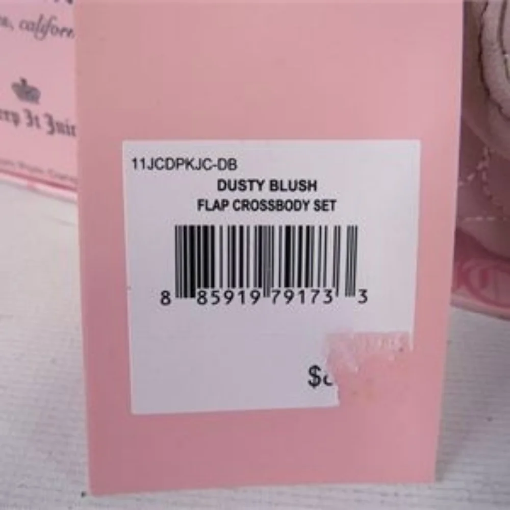 ☆SALE☆ Juicy Couture Flap Crossbody and Heart Pompom Box Set - Picture 4 of 5